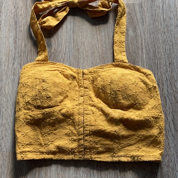 American Eagle Cropped Top w/Tie Back Size XS - Picture 7 of 14